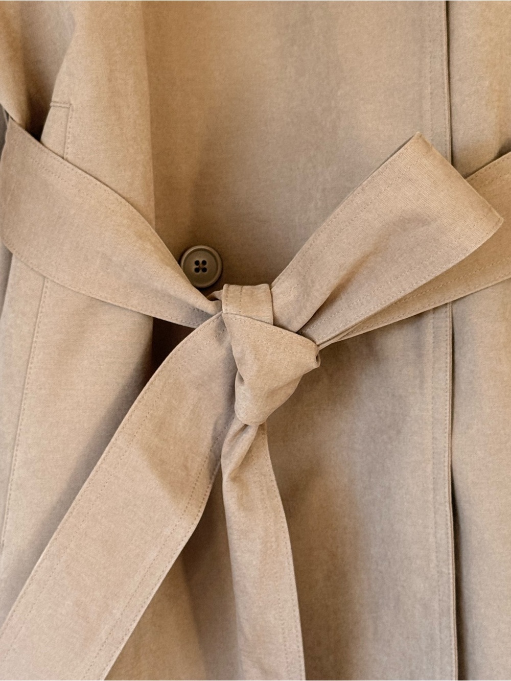 ALO Yoga Prime Trench Toasted Almond M NWT - Picture 3 of 11